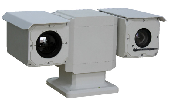 Thermooptisches Doppelspektrum-Netzwerk PTZ Kamera für Langstreckenüberwachung kann Feuer und menschliche Aktivität erkennen