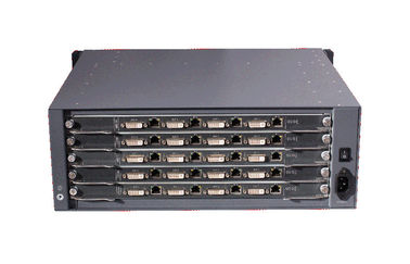 Schwarzer hybrider Videomatrix-Schalter-Kasten für Überwachungs-Lösung 1920x1080P volles HD
