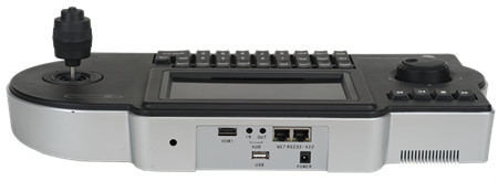 Cctv-Tastaturprüfer, Steuerknüppel-Decodierungs-Tastatur des Netz-4D mit dem 7 Zoll-LCD-Bildschirm